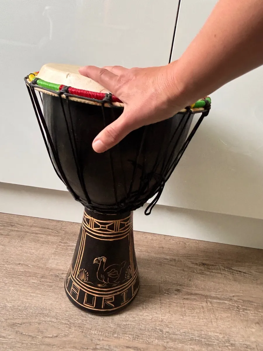 Authentic Djembe Drum from Mauritius - Image 2