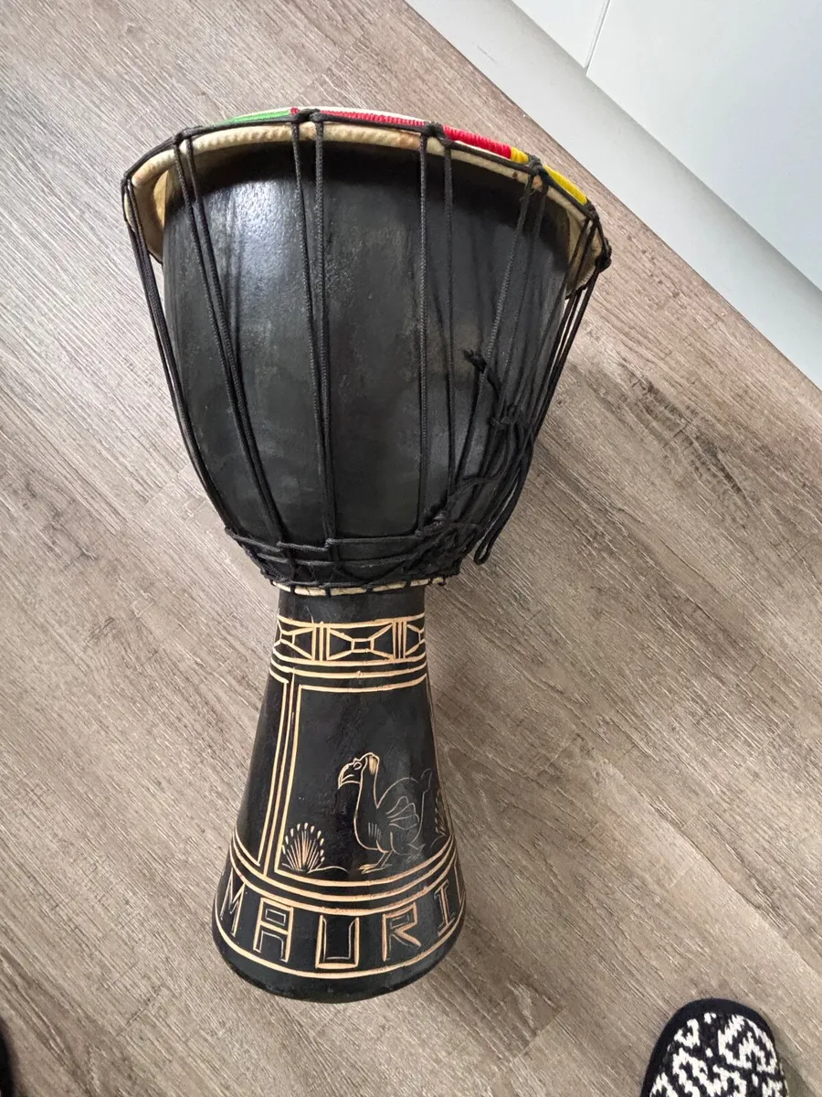 Authentic Djembe Drum from Mauritius - Image 3