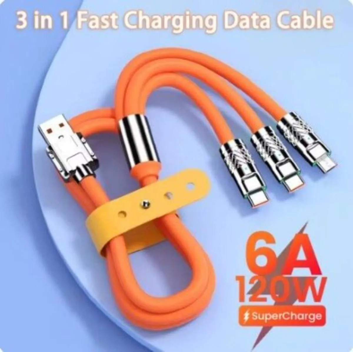 120W 6A Fast Charging Cable. - Image 1