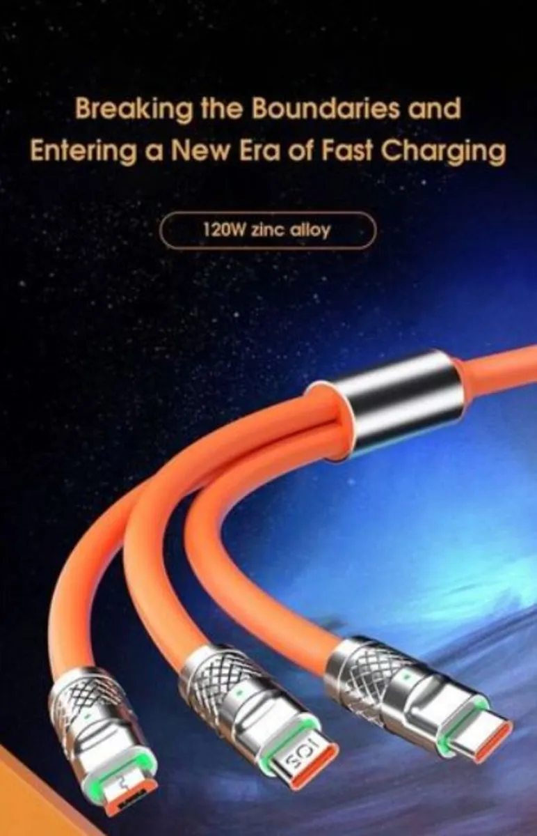 120W 6A Fast Charging Cable. - Image 2