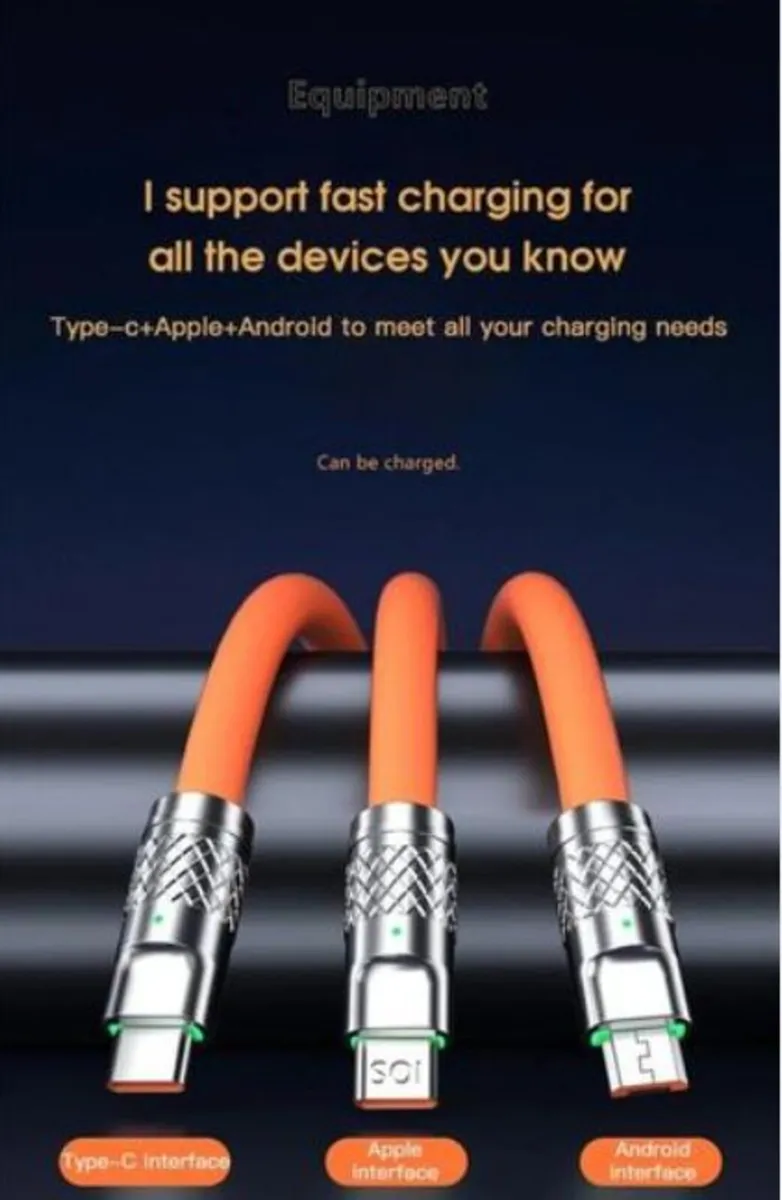 120W 6A Fast Charging Cable. - Image 4