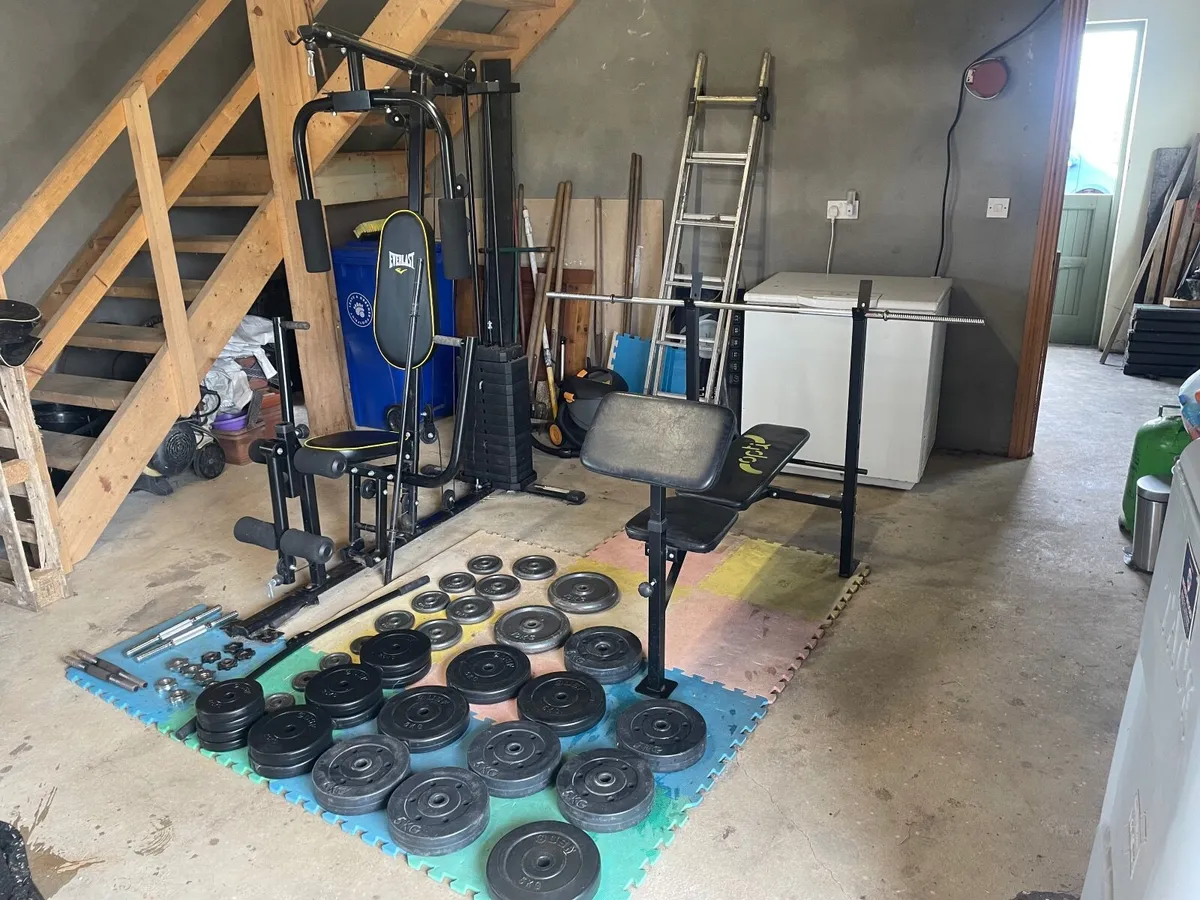 Full home gym set - Image 1