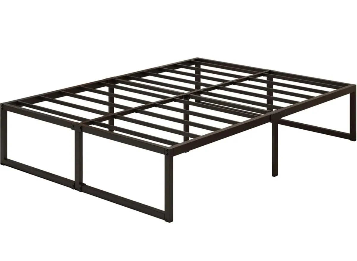 Super King Bed Frame 180x200 cm Metal Platform Bed - Image 3