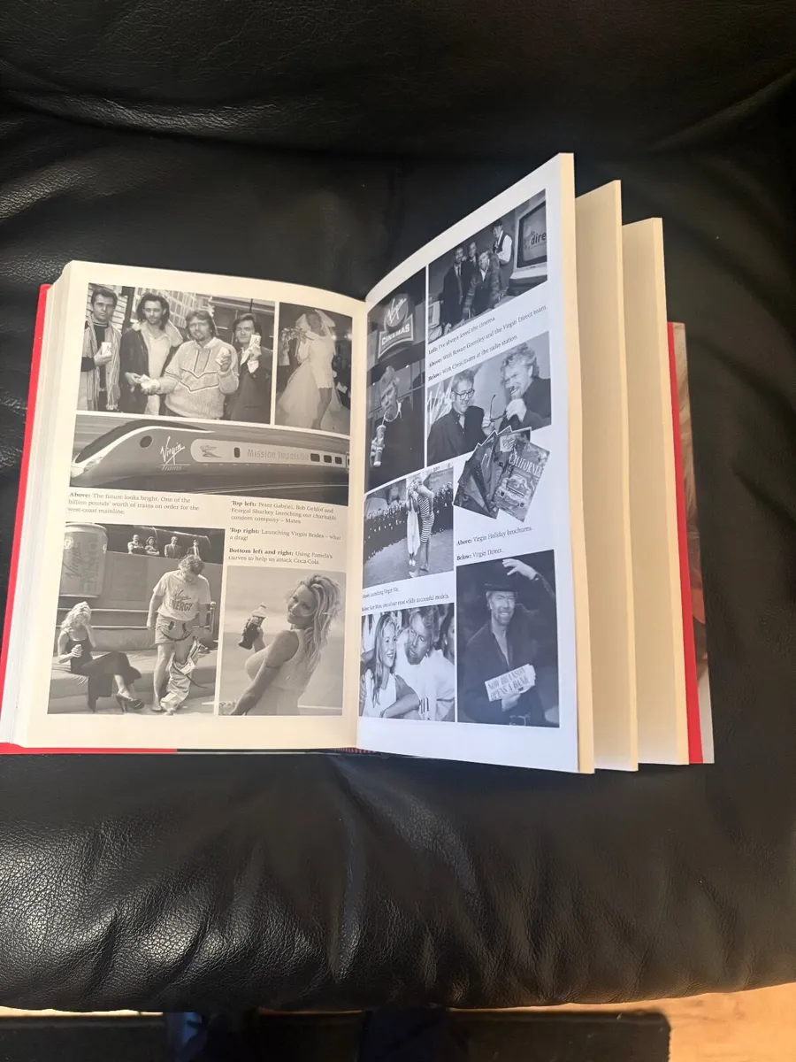 Richard Branson Hardback Book - Image 3
