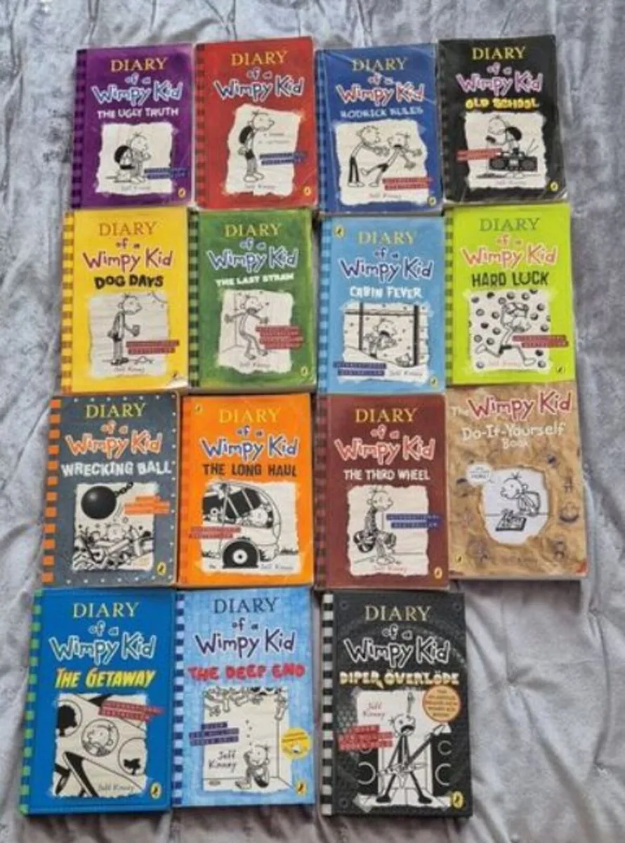 Wimpy Kid books. - Image 1