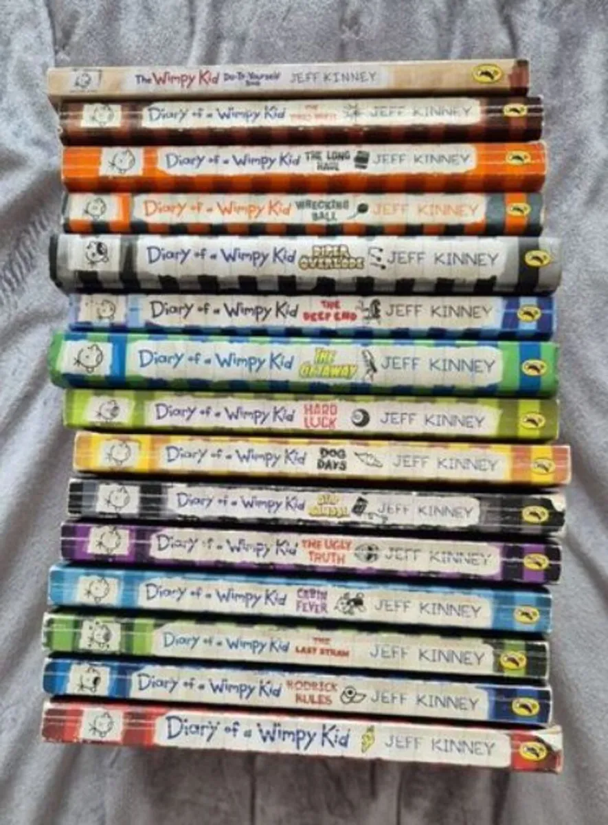 Wimpy Kid books. - Image 2