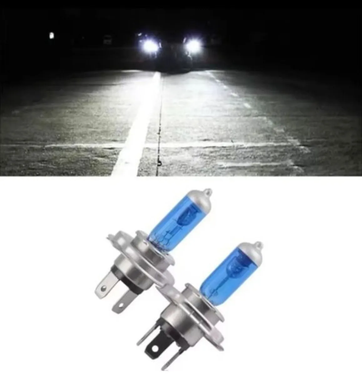 2pcs H4 12V 100W halogen. - Image 3