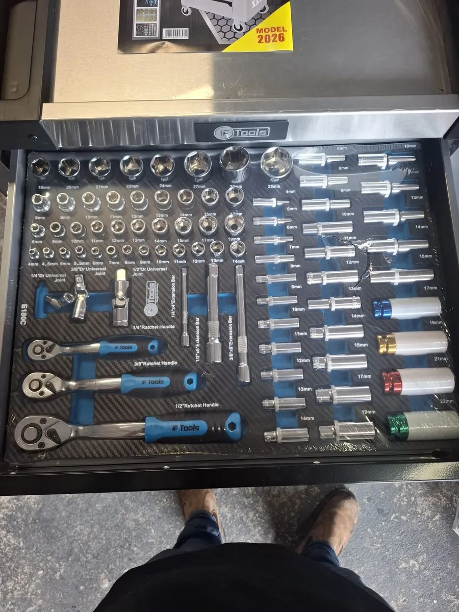 IFTOOLS 8 drawer Full Loaded toolbox FREE DELIVERY - Image 2