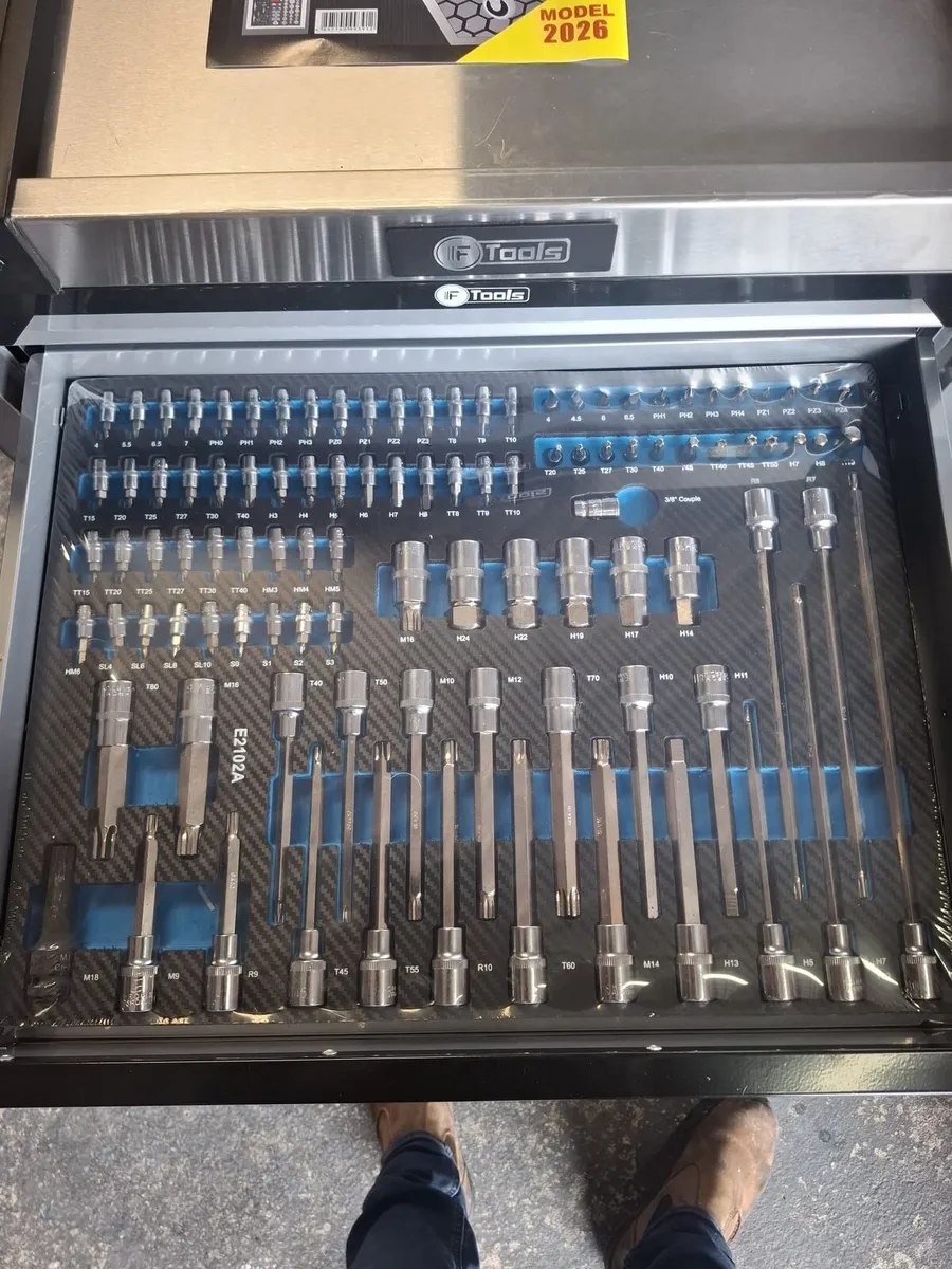 IFTOOLS 8 drawer Full Loaded toolbox FREE DELIVERY - Image 3