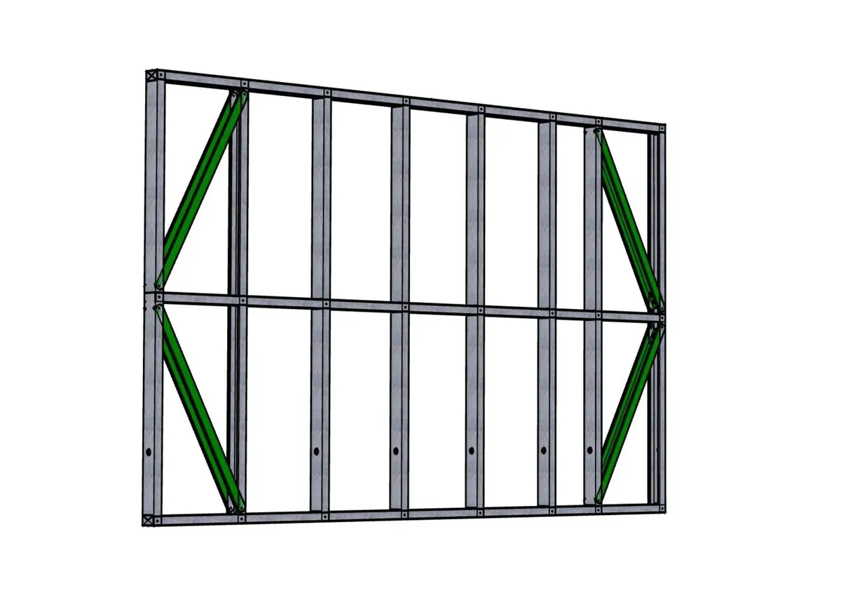 Steel frame building system, DIY stell frames - Image 2