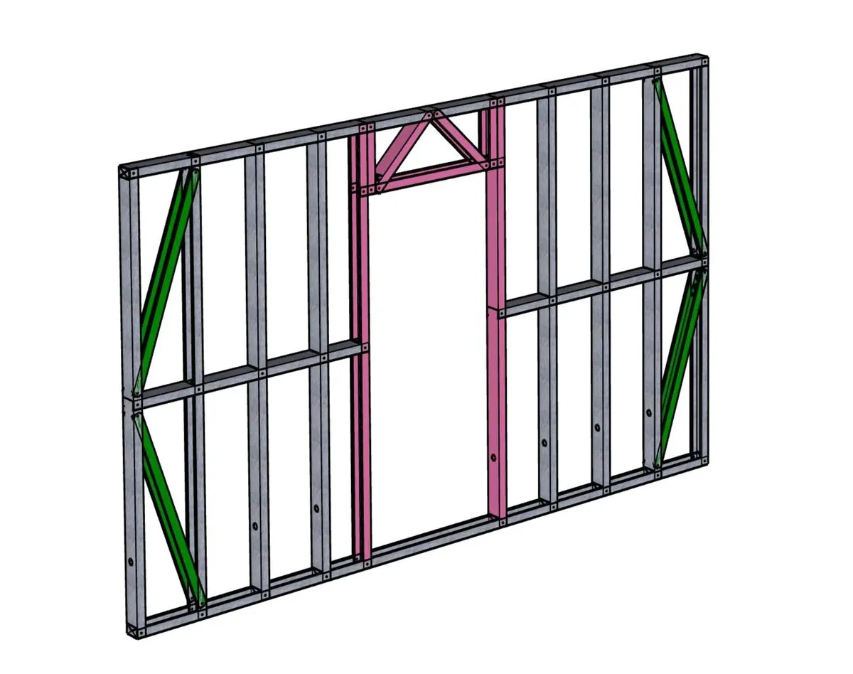 Steel frame building system, DIY stell frames - Image 4