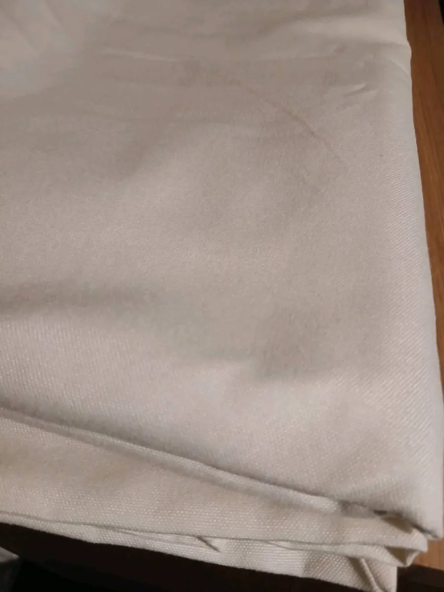 Curtain set - Brushed pencil pleat blackout therma