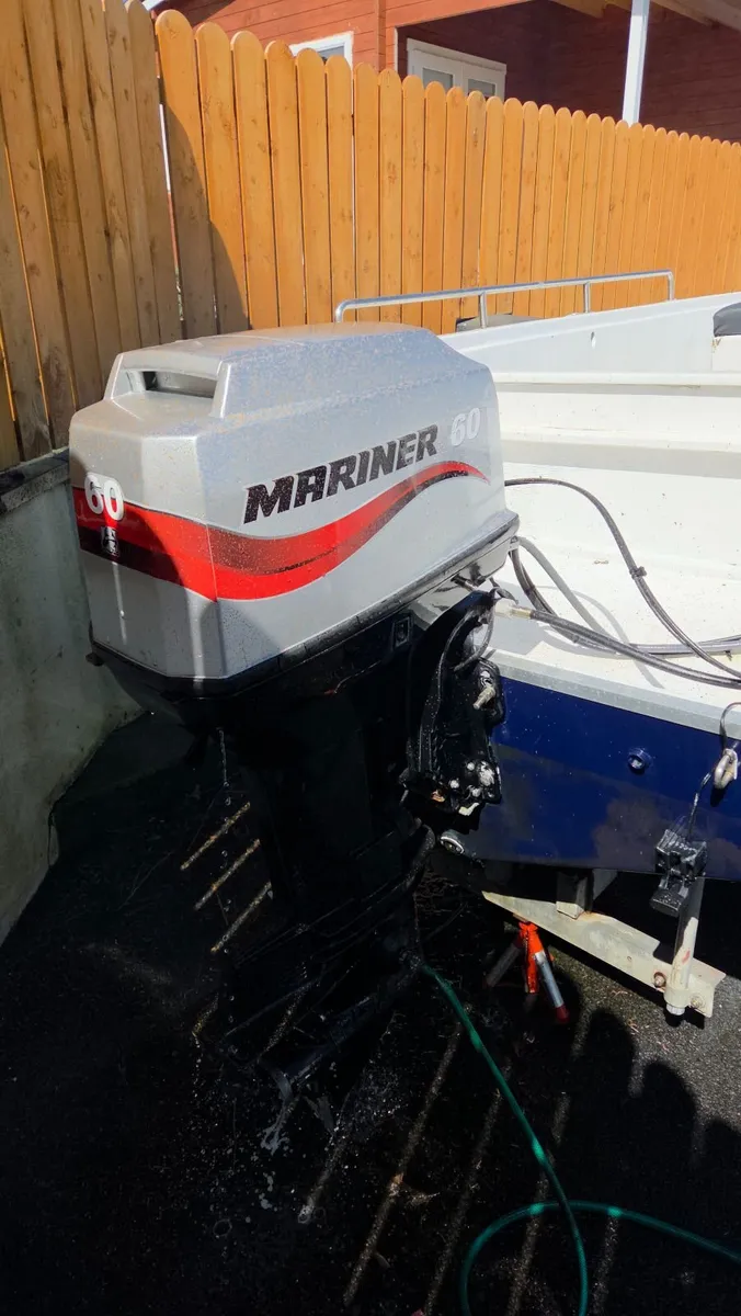 Mariner 60hp outboard - Image 1