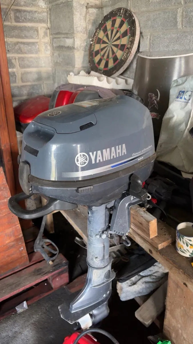 Yamaha 6hp 4stroke short shaft engine 2022 - Image 2