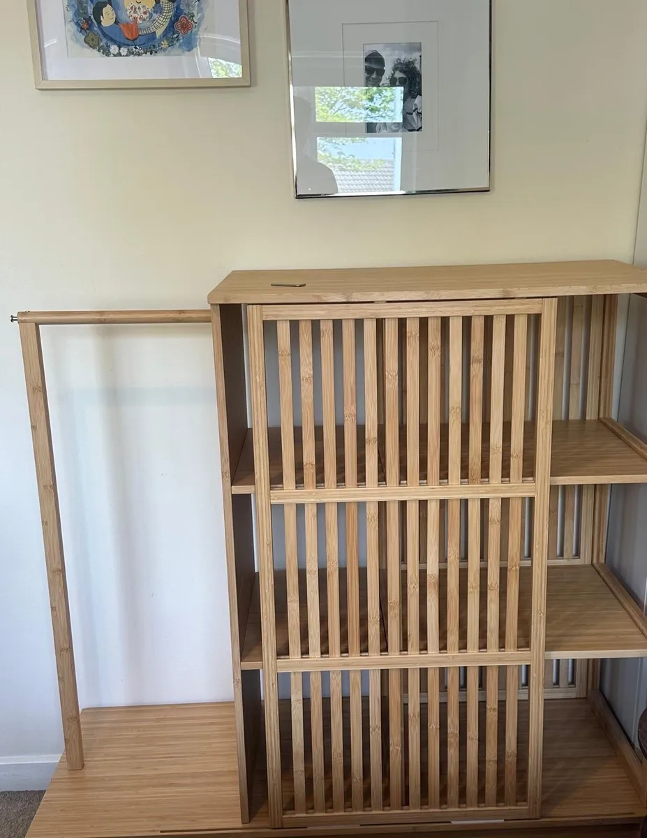 Open wardrobe with sliding door - Image 1