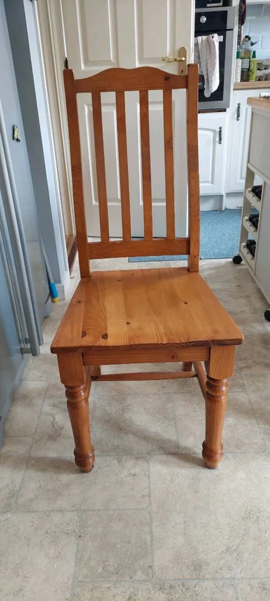 Extending Dining Table & 6 Chairs - Image 2