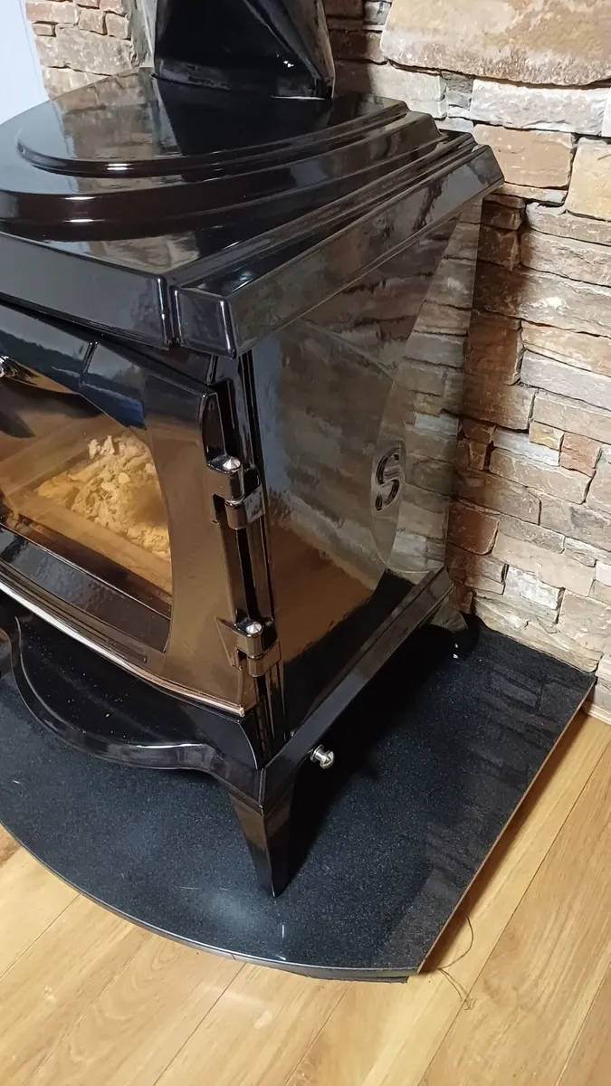 Stanley Reginal Black Enamel Stove - Image 3