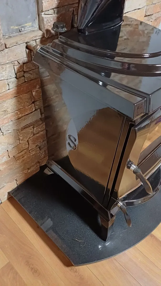 Stanley Reginal Black Enamel Stove - Image 2