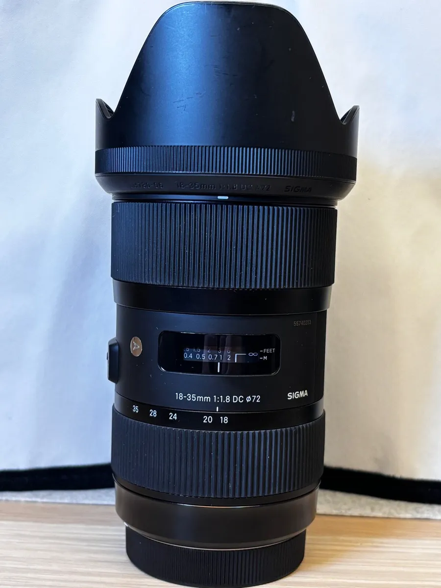 Sigma 18 - 35mm F1.8 Art EF mount - Image 2