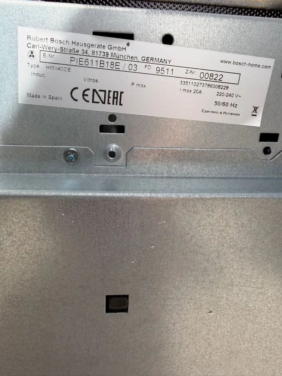Bosch Induction hob - Image 3