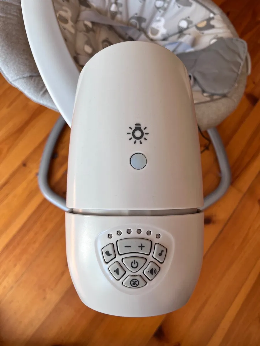 Joie Serina Swivel Baby Swing Elephant Duo - Image 2