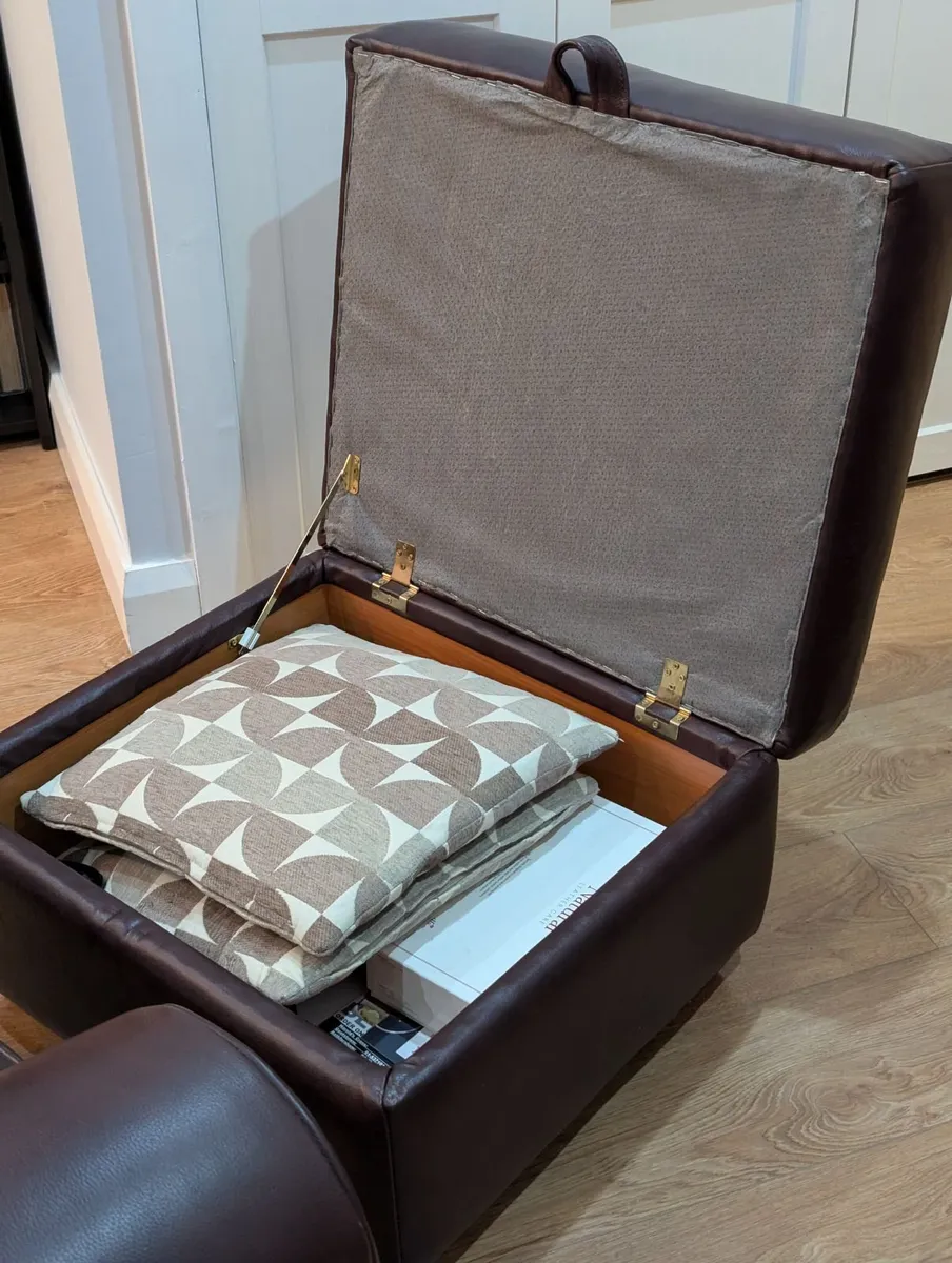 Armchair and Footstool - Image 2