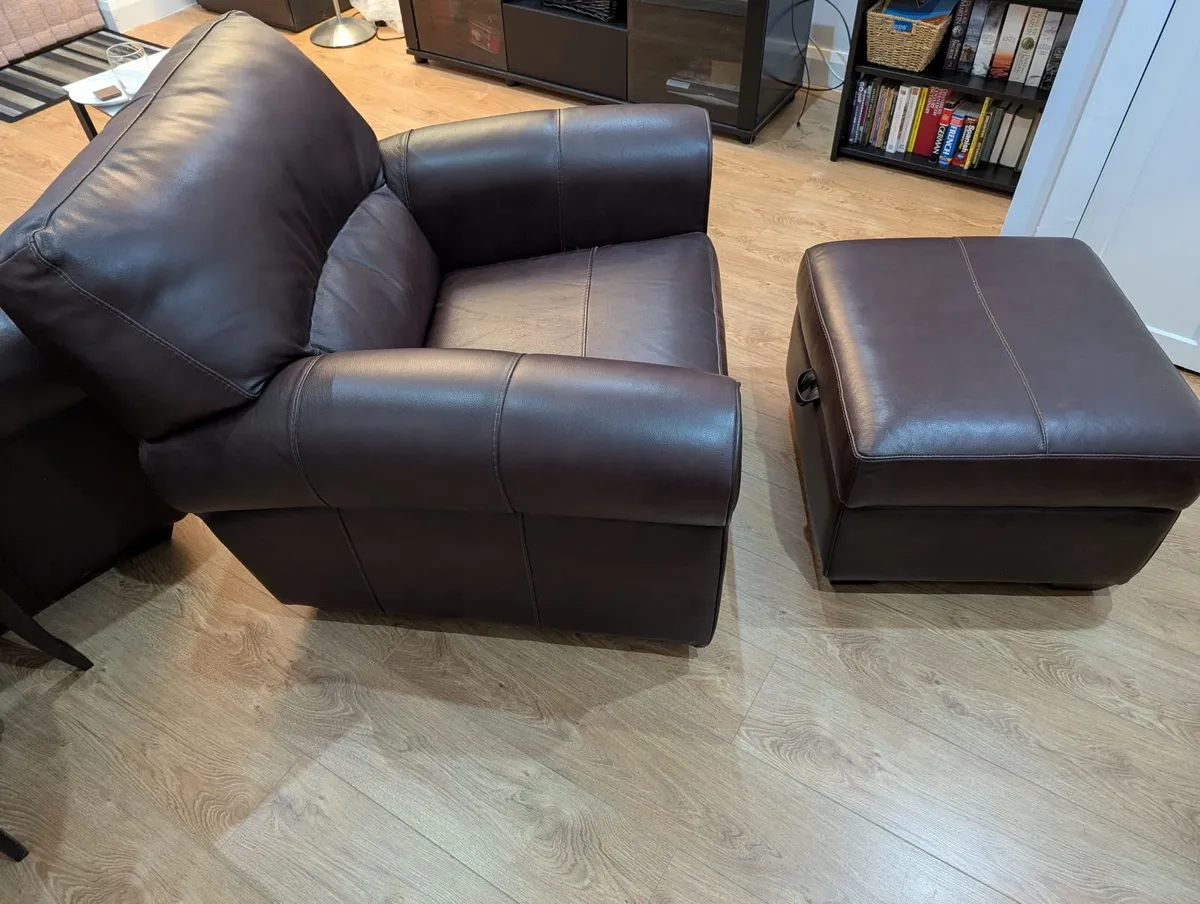 Armchair and Footstool - Image 3