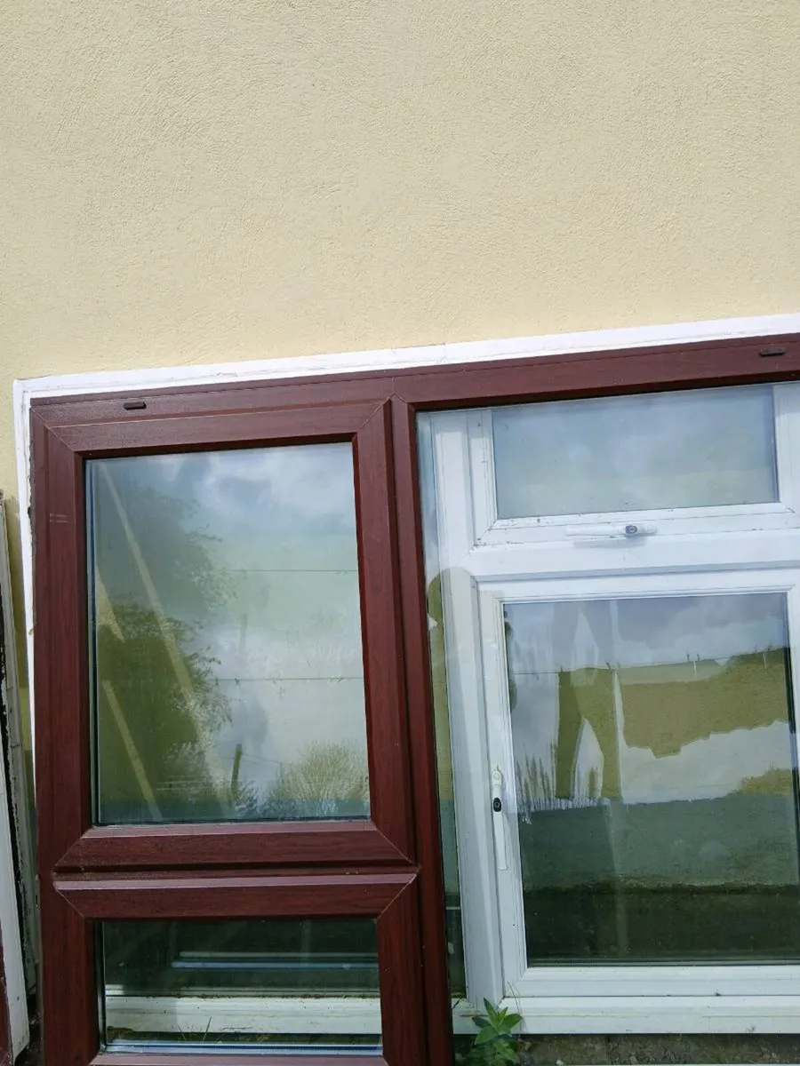 Double glazed brown Windows. - Image 1