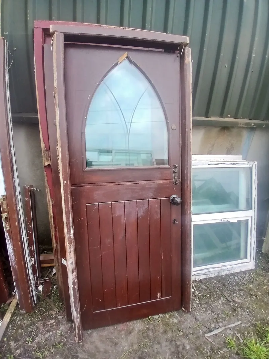 Hardwood stable door and frame - Image 2