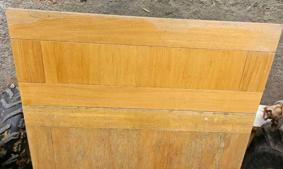 Solid Oak Table - Image 2