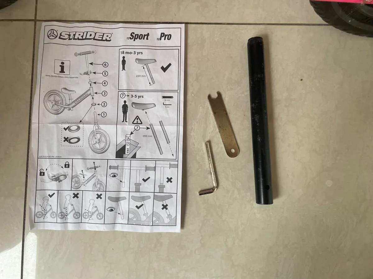 Strider balance bike 18 months- 5 years - Image 2