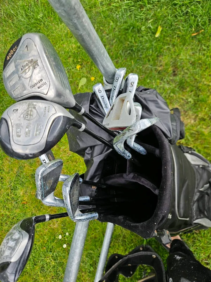 Golf set clubs and bag - Image 2
