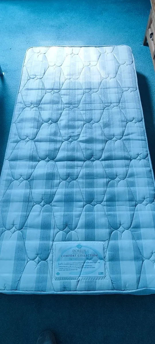 2 x single sleigh beds with matresses - Image 3