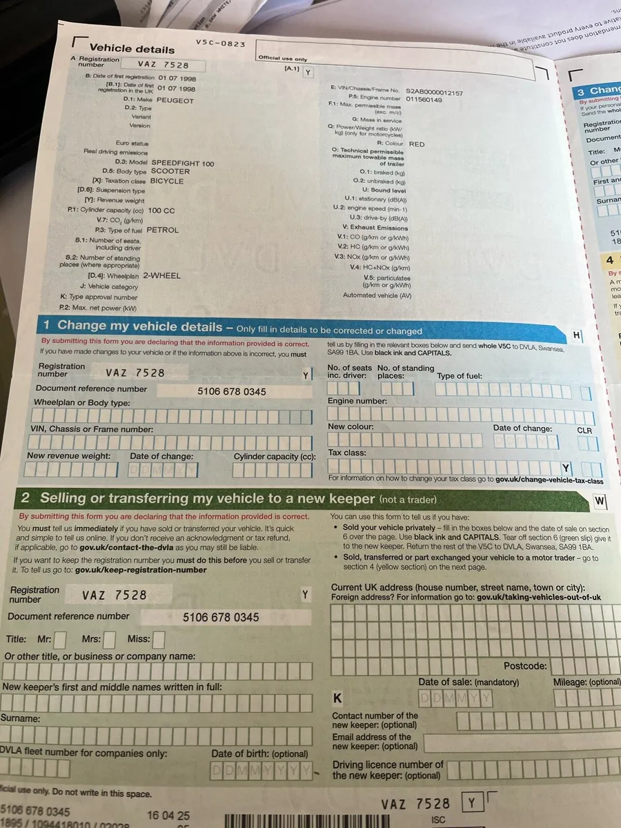 Speedfight 100cc Scooter - Image 2