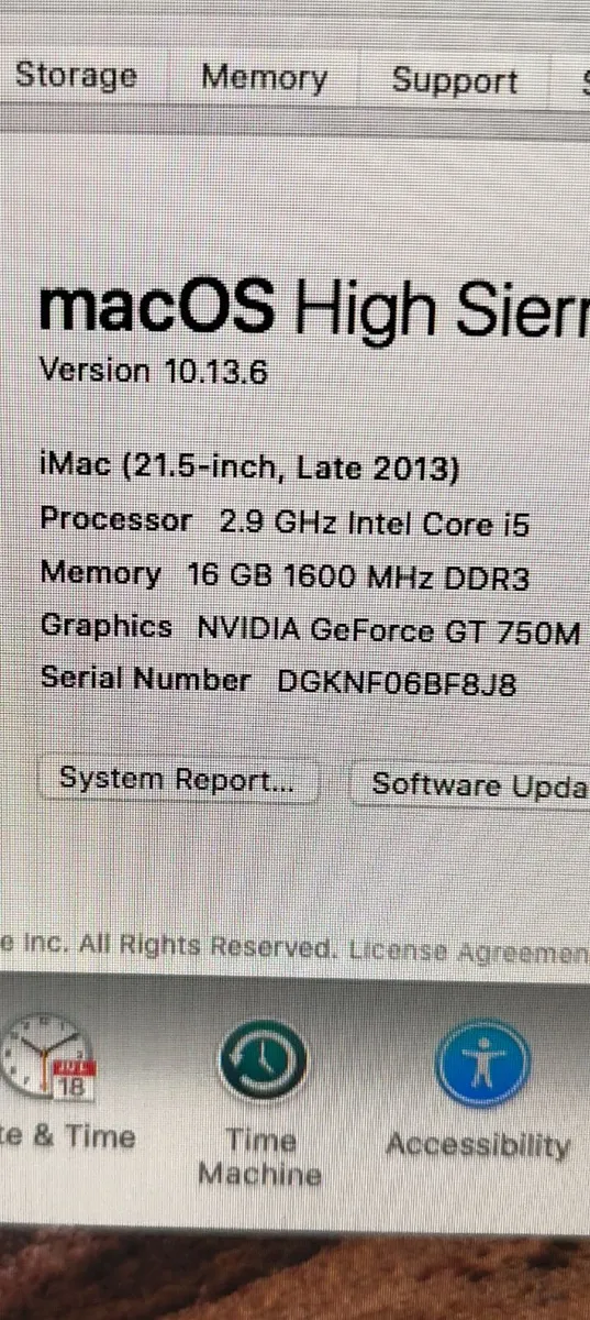 iMac 21.5 -16gb late 2013 - Image 2