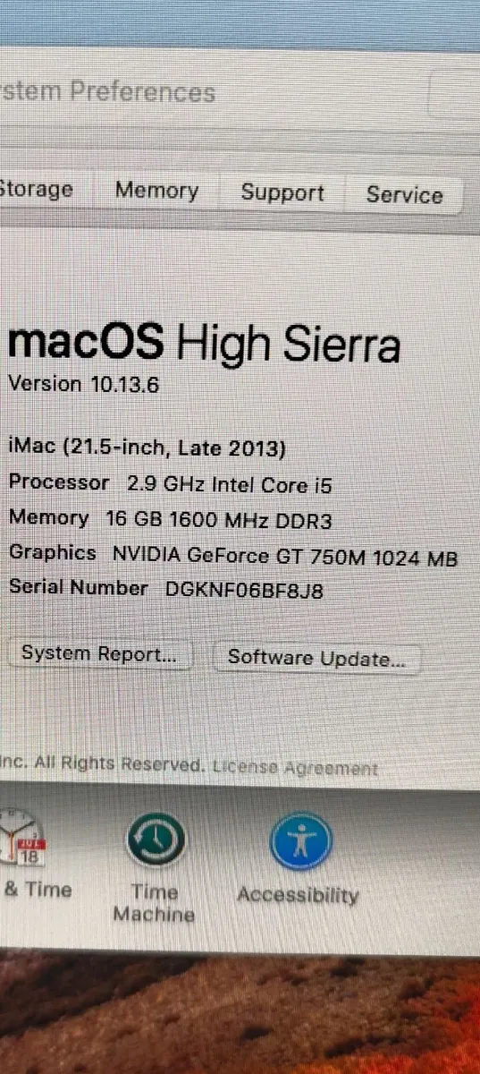 iMac 21.5 -16gb late 2013 - Image 3
