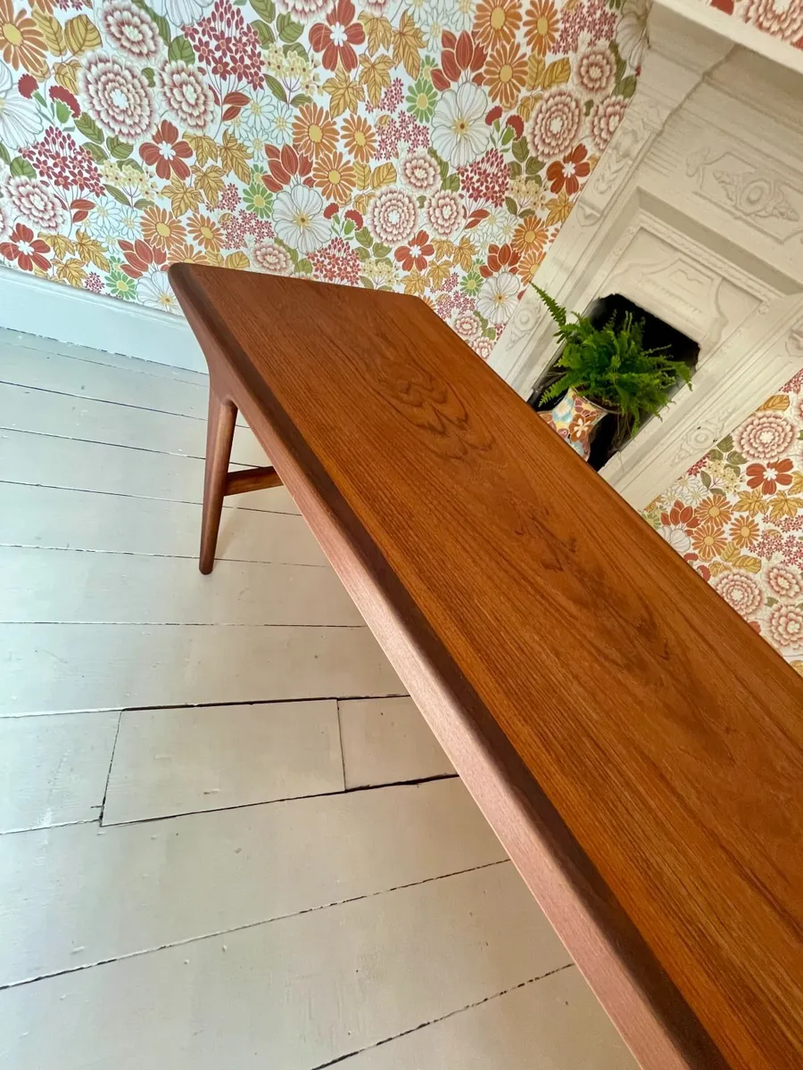 Scandi Teak Coffee Table - Image 4