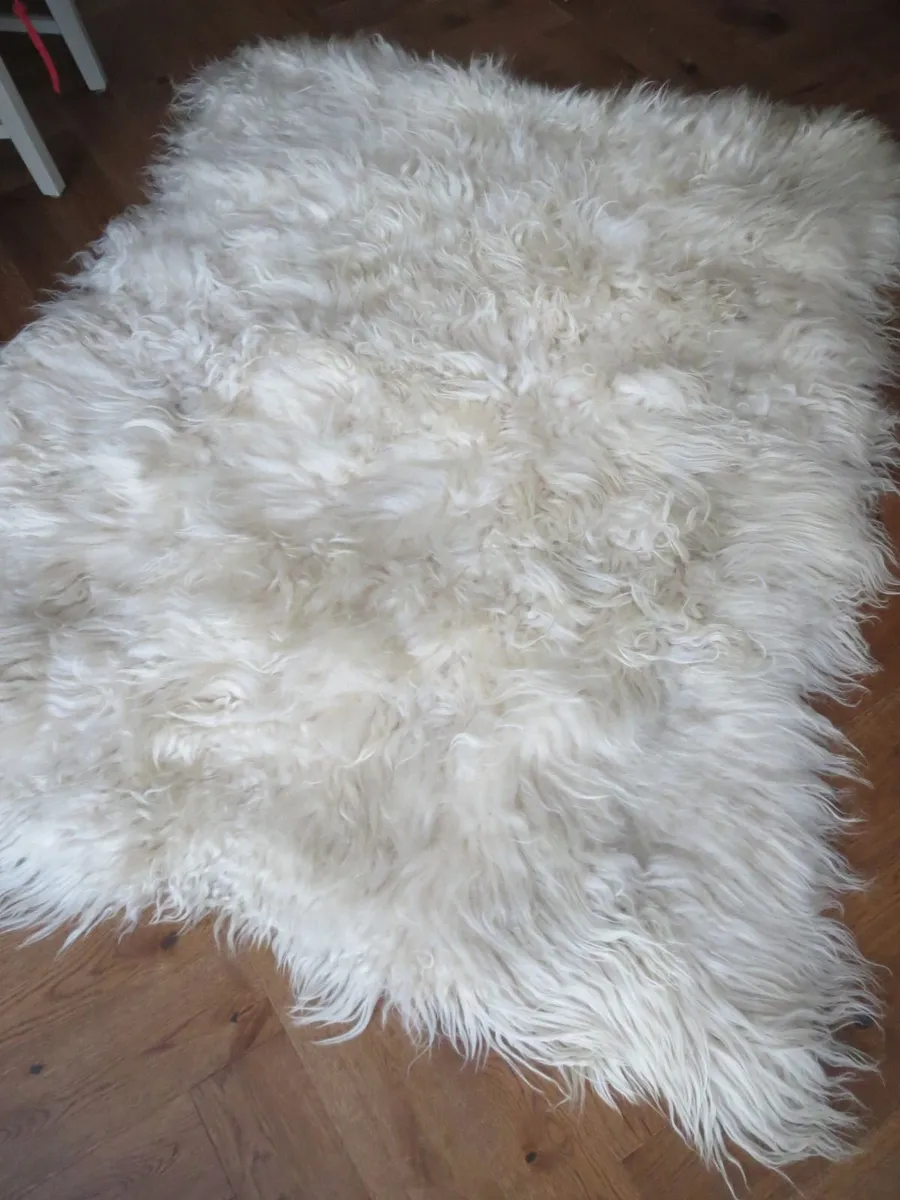 Large Sheepskin Rug - Image 2