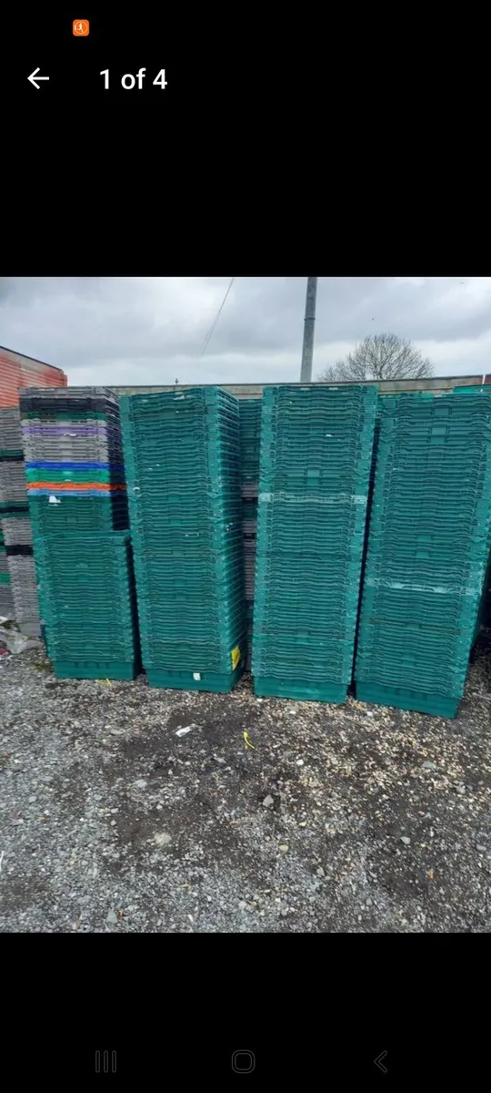 Storage stacking crates 1e each great condition an - Image 3