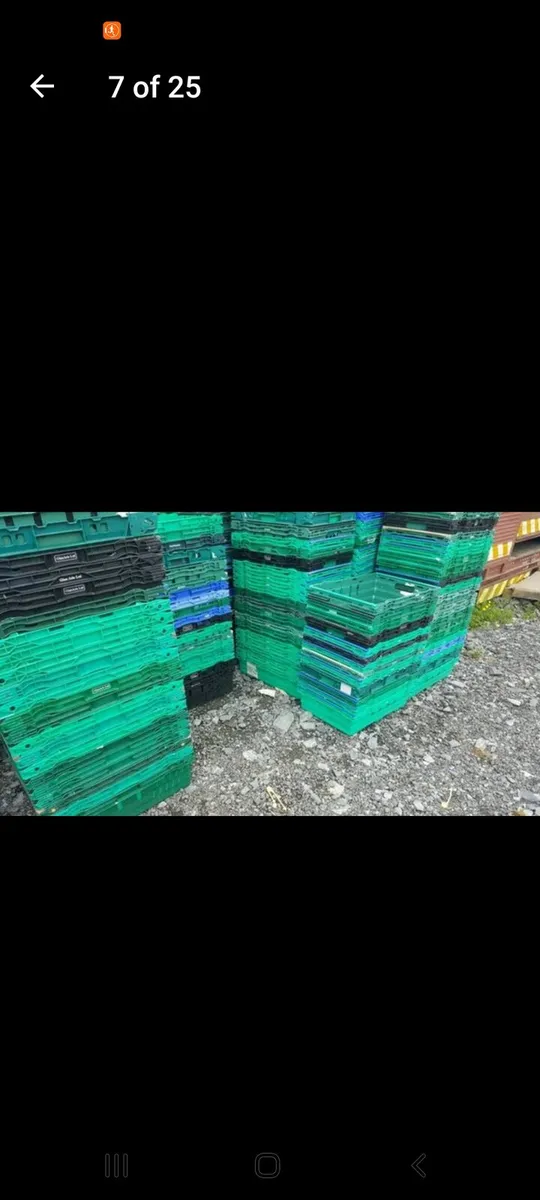 Storage stacking crates 1e each great condition an - Image 4