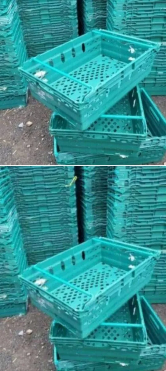 Storage stacking crates 1e each great condition an - Image 1