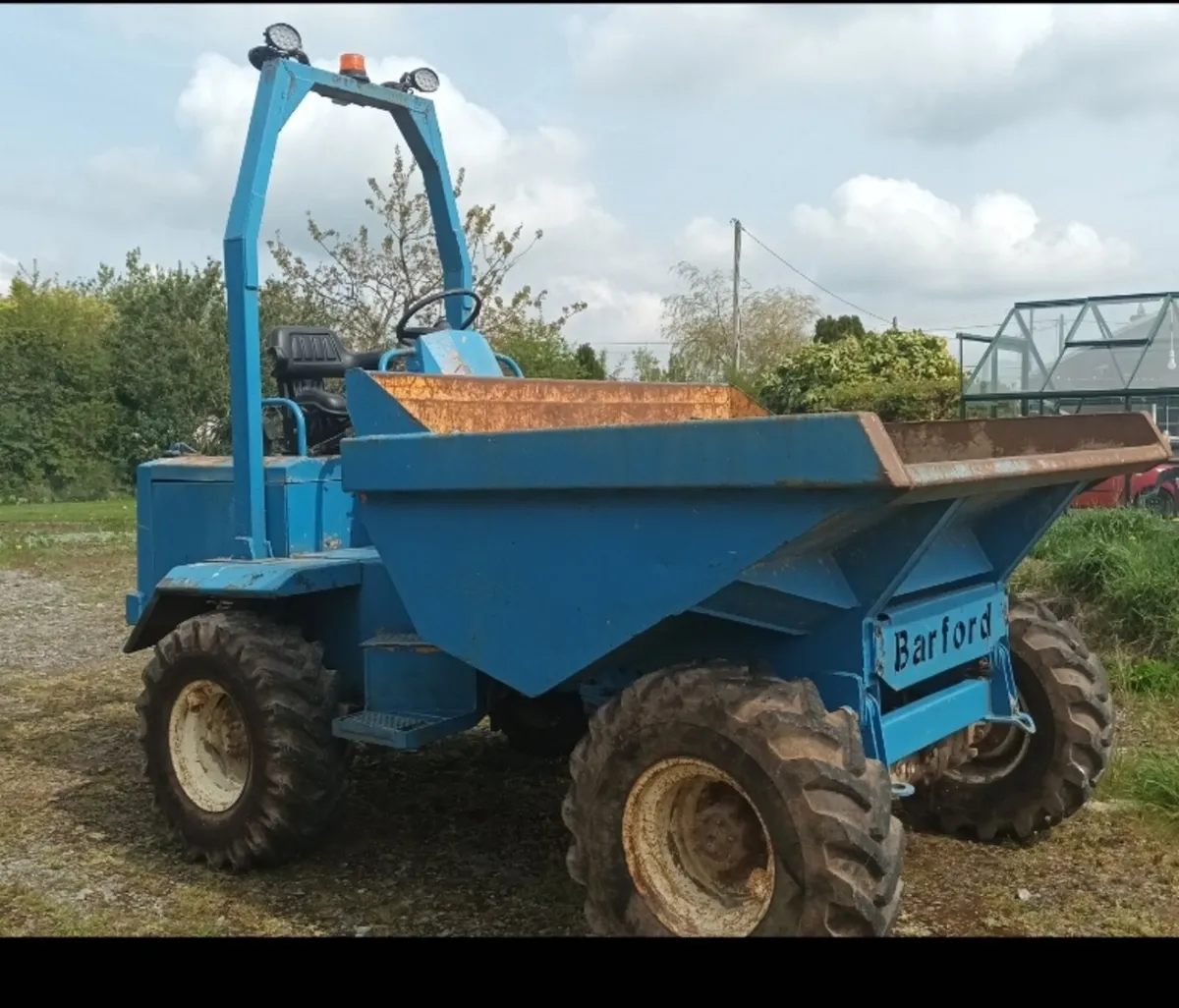 3 Ton Barford Dumper - Image 1