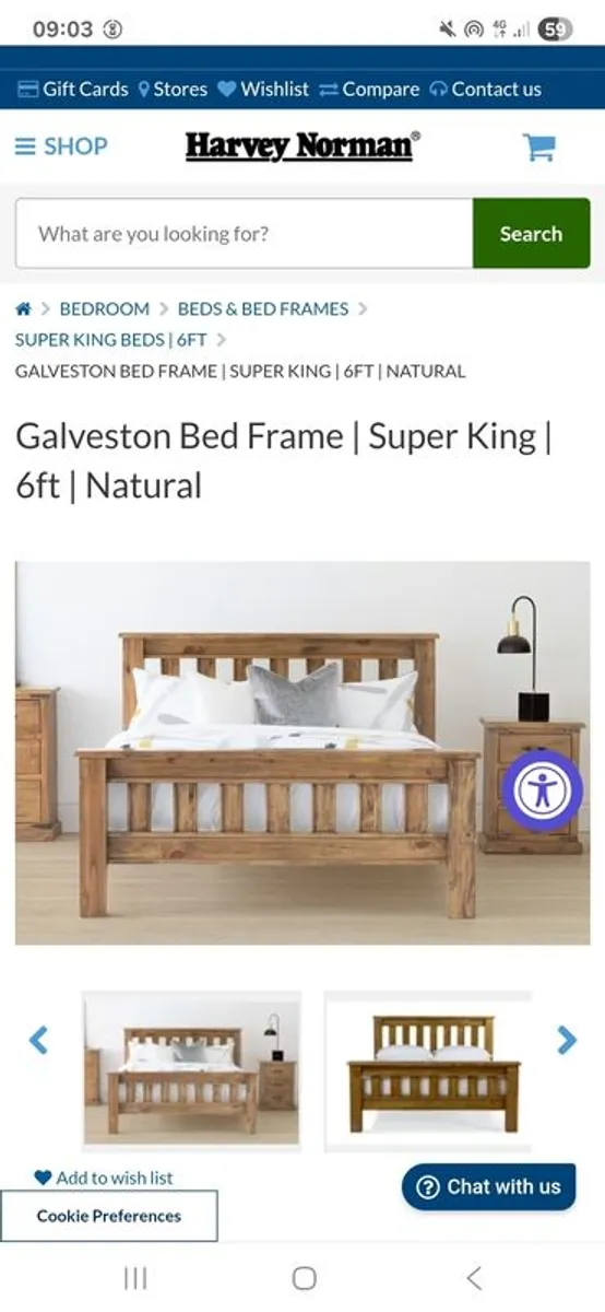 Brand New Galveston superking bed - Image 2
