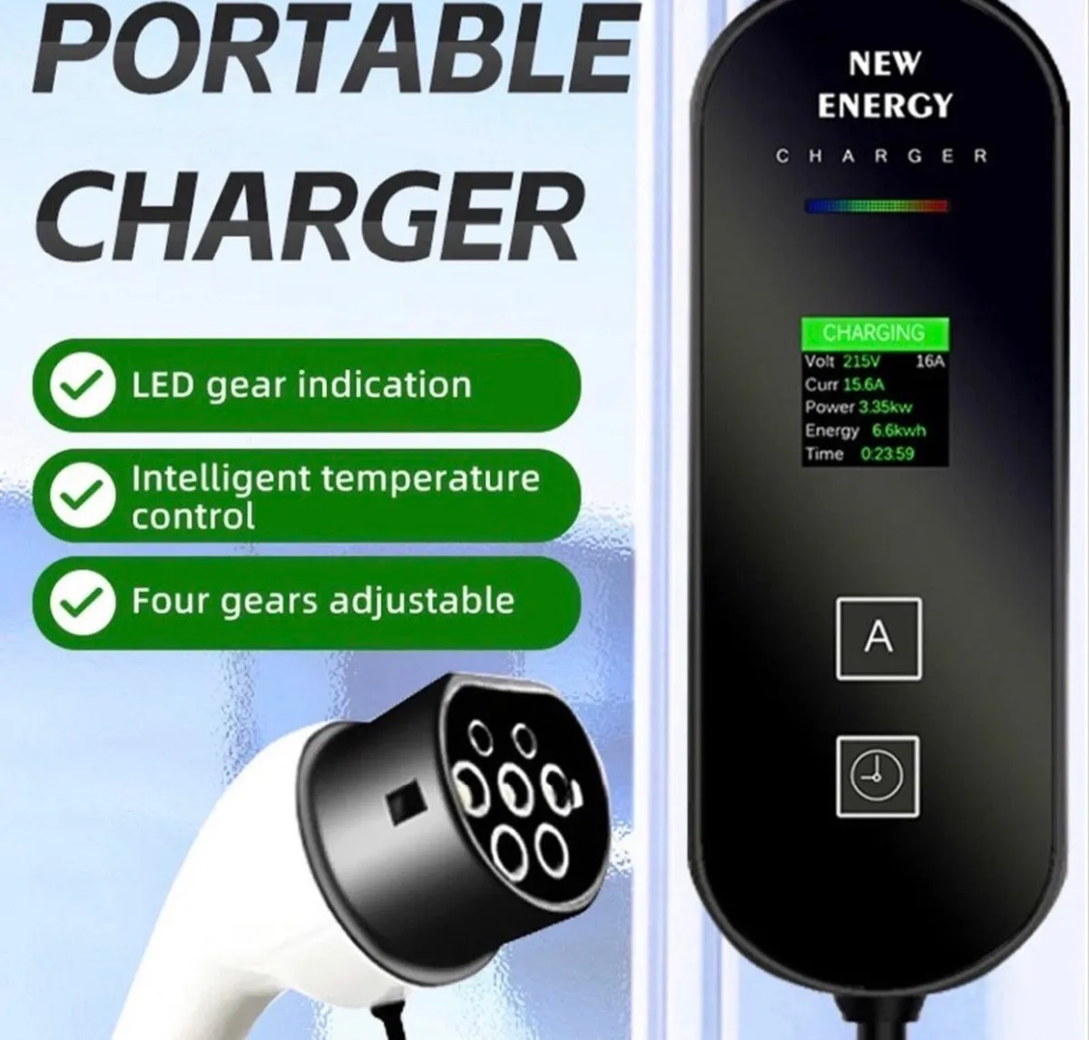 NEW EV Charging Cable Type 2 13amp 3pin - Image 4