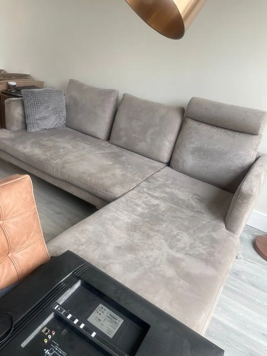 L-shape grey couch - Image 3