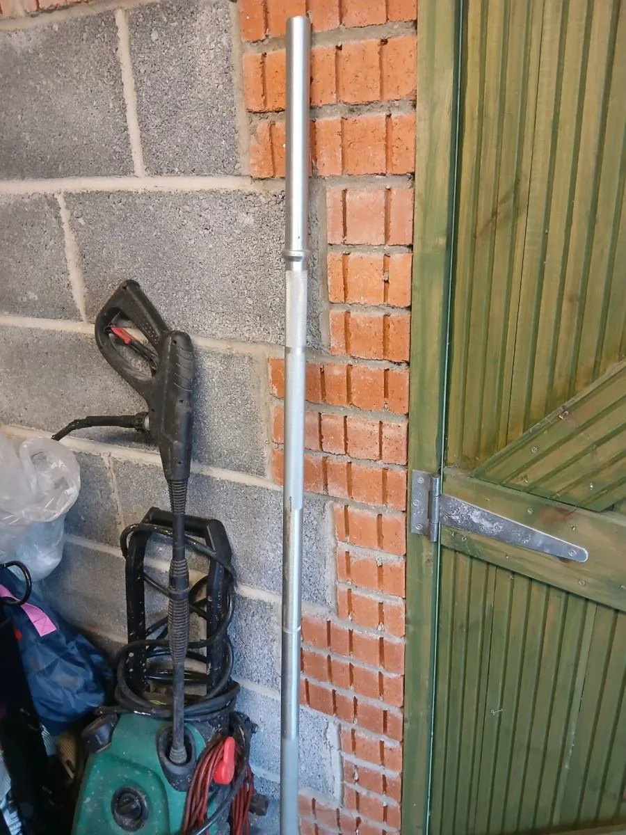 Weight Bench with Barbell and plates - Image 2