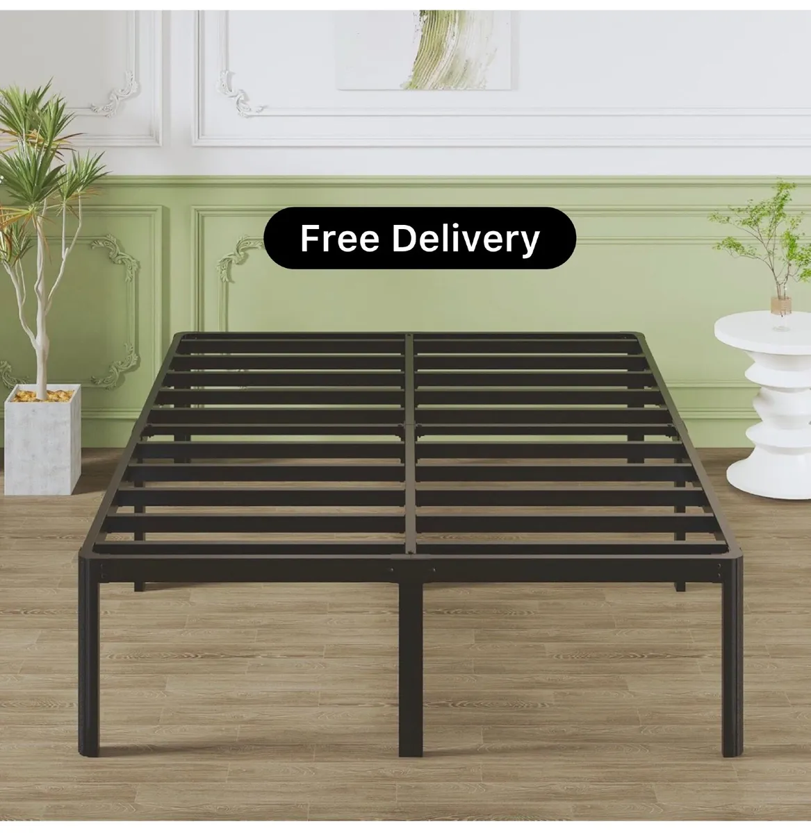 41 cm High Super King Bed Frame, 180 x 200 cm - Image 1