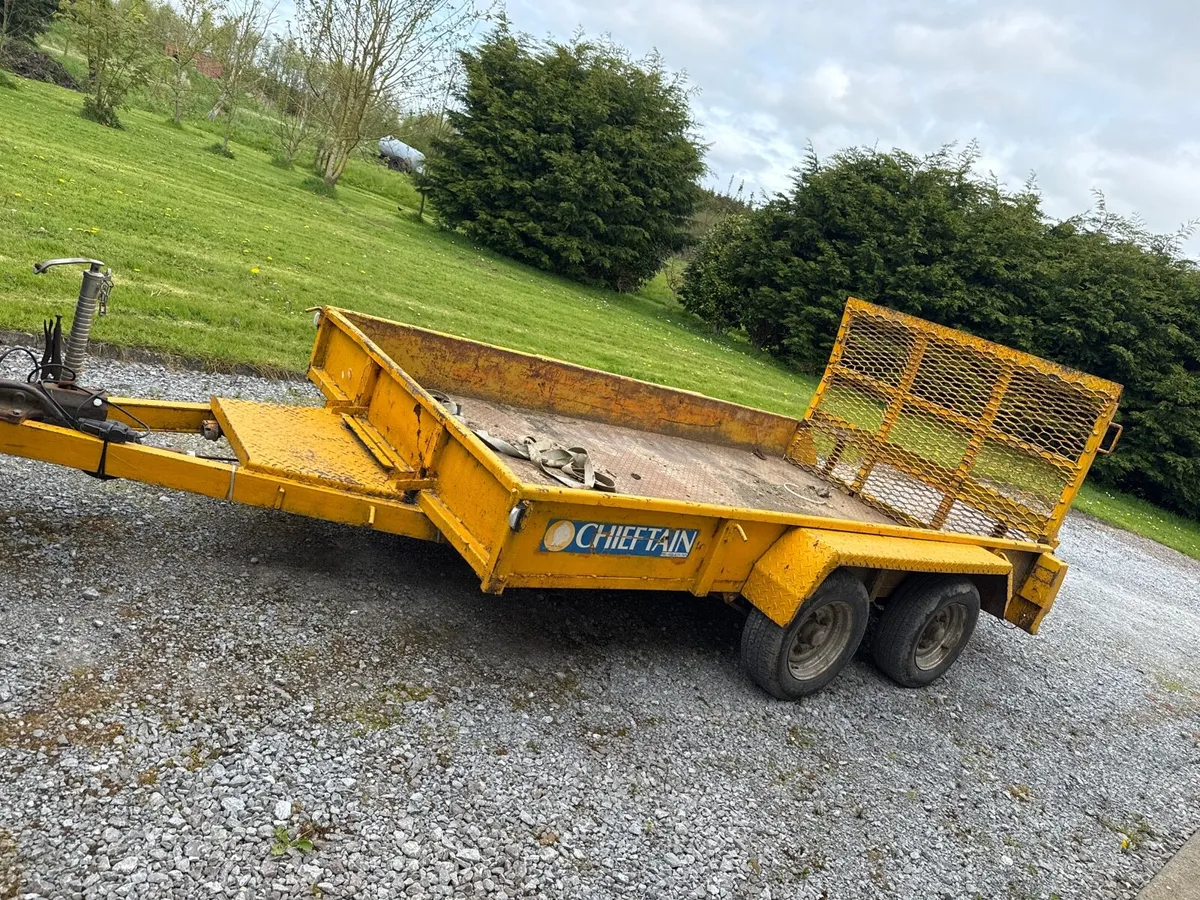 Chieftain 12x6 plant trailer - Image 1