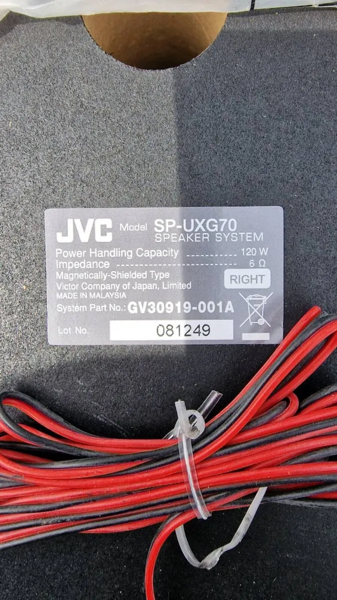 JVC Speakers - Image 2