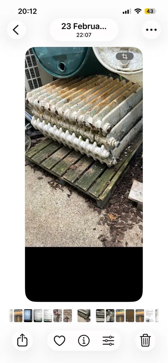 Old Cast iron radiators - Image 3